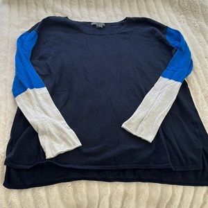 Vince color block sweater. Size Medium